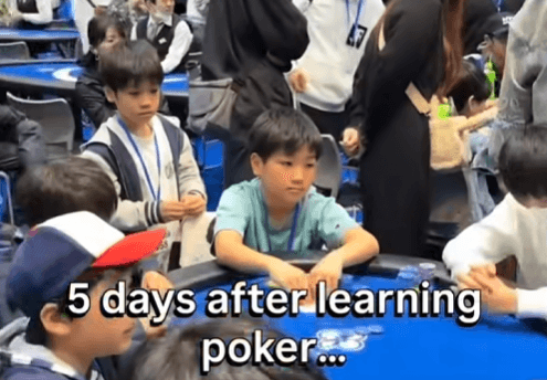 NHẬT BẢN HUẤN LUYỆN TRẺ EM CHƠI POKER